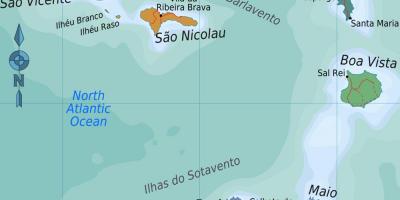 Mappa di boa vista, Capo Verde